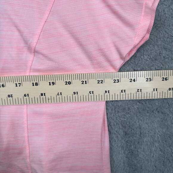 Xersion Short Sleeve Cut Out Back Active Tee Blouse Top Pink Plus Size XXL Women - Picture 6 of 8